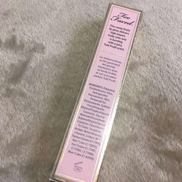Too Faced Tutti Fruitti Candy Lipgloss Juicy Fruit Home Slice BNIB - Picture 15 of 15